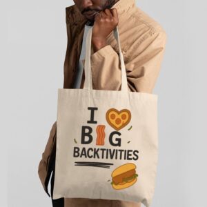 Tote I Love Big Backtivities 2 Natural
