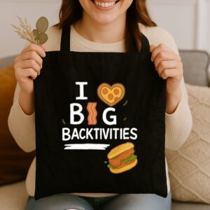 Tote I Love Big Backtivities 3 Black