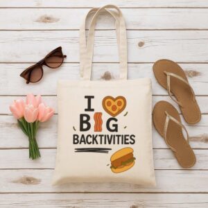 Tote I Love Big Backtivities 6 Natural
