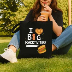 Tote I Love Big Backtivities 8 Black