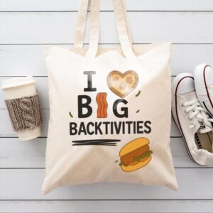 Tote I Love Big Backtivities 9 Natural