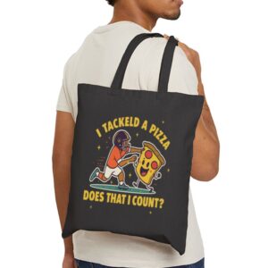 Tote I Tackled A Pizza 21 Black