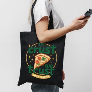 Tote In Crust We Trust 1 Black