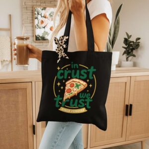 Tote In Crust We Trust 10 Black