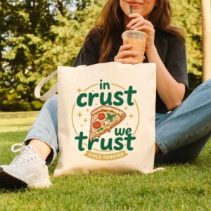 Tote In Crust We Trust 10 Natural