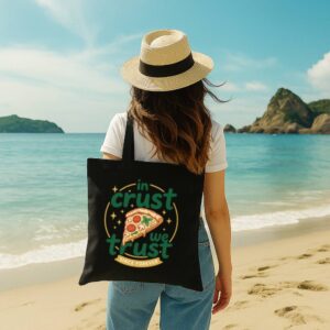 Tote In Crust We Trust 11 Black