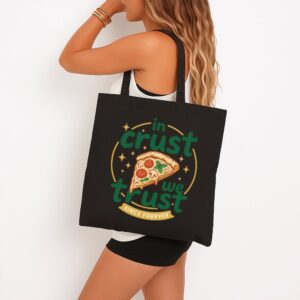 Tote In Crust We Trust 14 Black