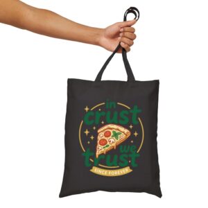 Tote In Crust We Trust 15 Black
