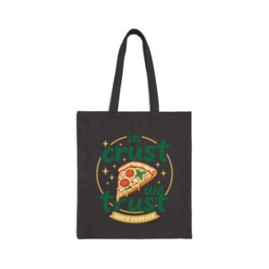 Tote In Crust We Trust 16 Black