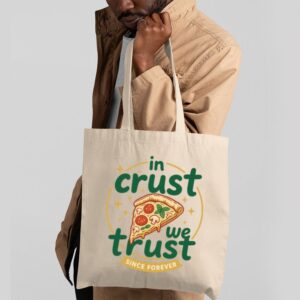 Tote In Crust We Trust 2 Natural