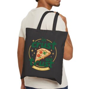 Tote In Crust We Trust 21 Black
