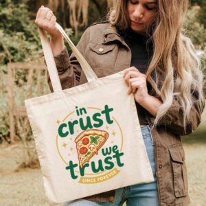 Tote In Crust We Trust 3 Natural