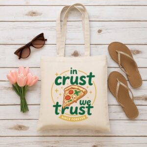 Tote In Crust We Trust 6 Natural