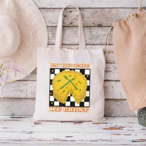 Tote In Quiche We Trust 1 Natural