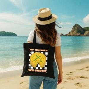 Tote In Quiche We Trust 11 Black