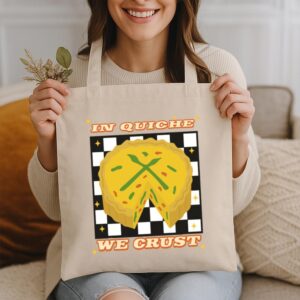 Tote In Quiche We Trust 14 Natural