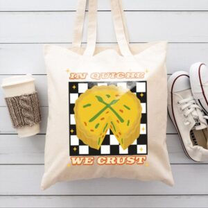 Tote In Quiche We Trust 9 Natural
