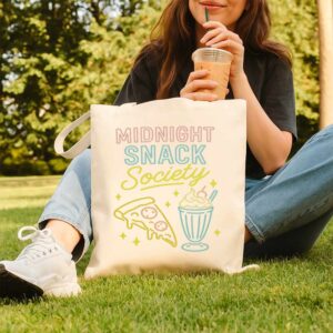 Tote Midnight Snack Society 10 Natural