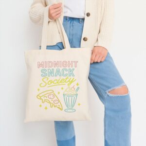 Tote Midnight Snack Society 11 Natural