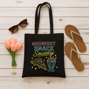 Tote Midnight Snack Society 12 Black