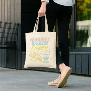 Tote Midnight Snack Society 12 Natural