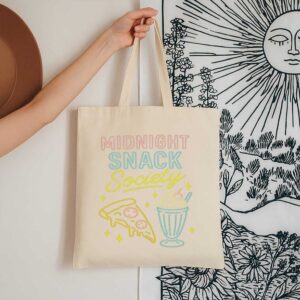Tote Midnight Snack Society 13 Natural