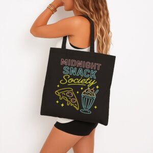 Tote Midnight Snack Society 14 Black