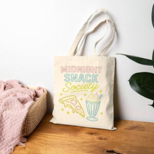 Tote Midnight Snack Society 19 Natural