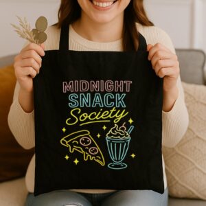 Tote Midnight Snack Society 3 Black