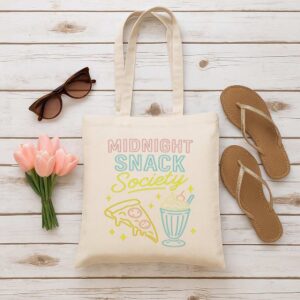Tote Midnight Snack Society 6 Natural