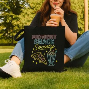 Tote Midnight Snack Society 8 Black