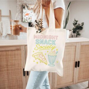 Tote Midnight Snack Society 8 Natural