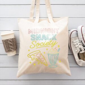 Tote Midnight Snack Society 9 Natural