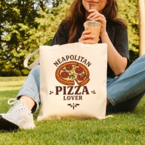 Tote Neapolitan Pizza Lover 10 Natural Tote