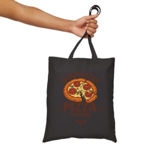Tote Neapolitan Pizza Lover 15 Black