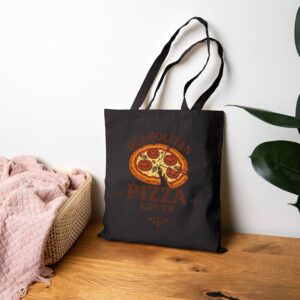 Tote Neapolitan Pizza Lover 17 Black