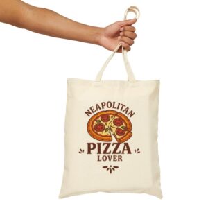Tote Neapolitan Pizza Lover 17 Natural