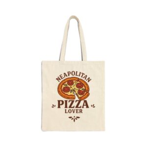Tote Neapolitan Pizza Lover 18 Natural