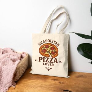 Tote Neapolitan Pizza Lover 19 Natural