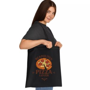 Tote Neapolitan Pizza Lover 2 Black