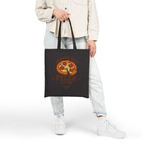 Tote Neapolitan Pizza Lover 20 Black