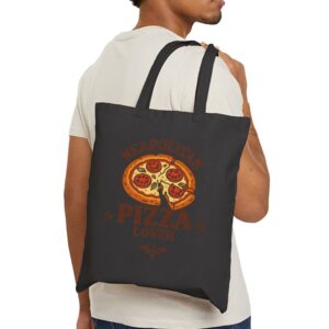 Tote Neapolitan Pizza Lover 21 Black
