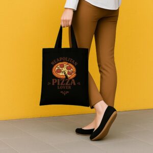 Tote Neapolitan Pizza Lover 5 Black