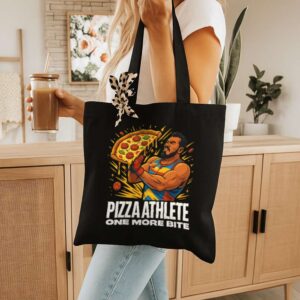 Tote Pizza Athlete 10 Black Tote