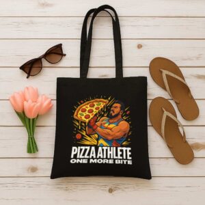 Tote Pizza Athlete 12 Black