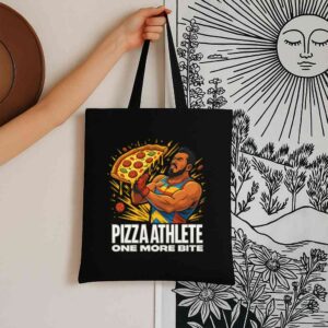 Tote Pizza Athlete 6 Black