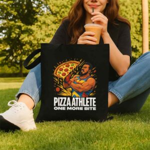 Tote Pizza Athlete 8 Black