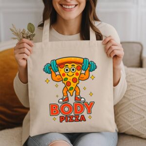Tote Pizza Body 14 Natural