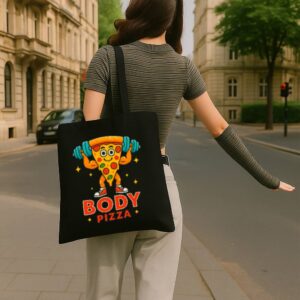 Tote Pizza Body 4 Black