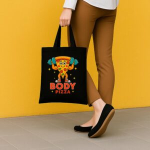 Tote Pizza Body 5 Black